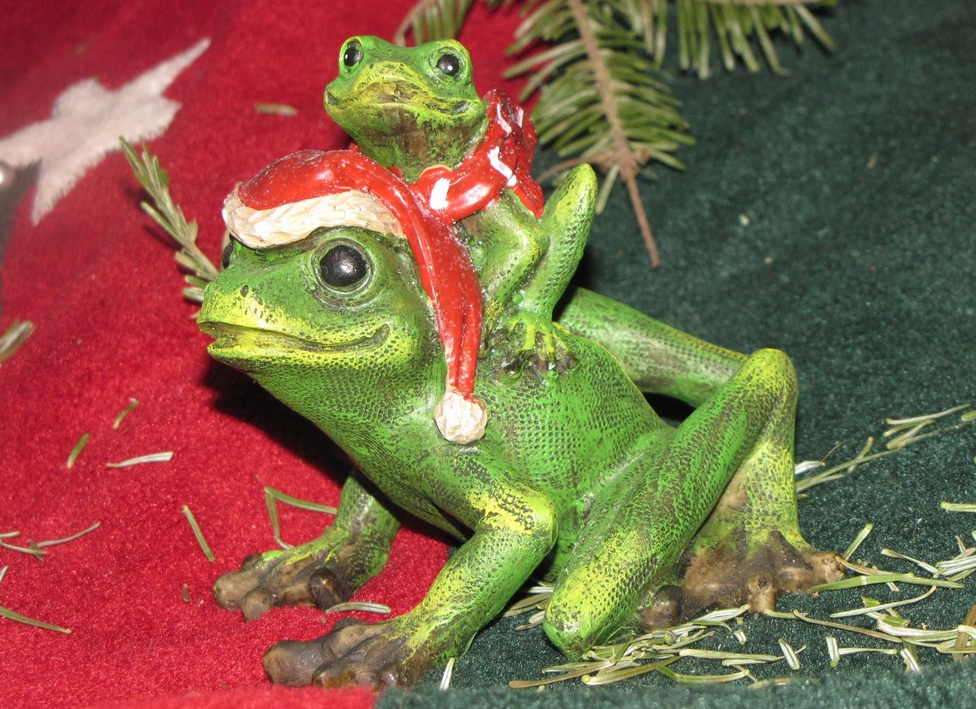 Christmas frog - julefrø